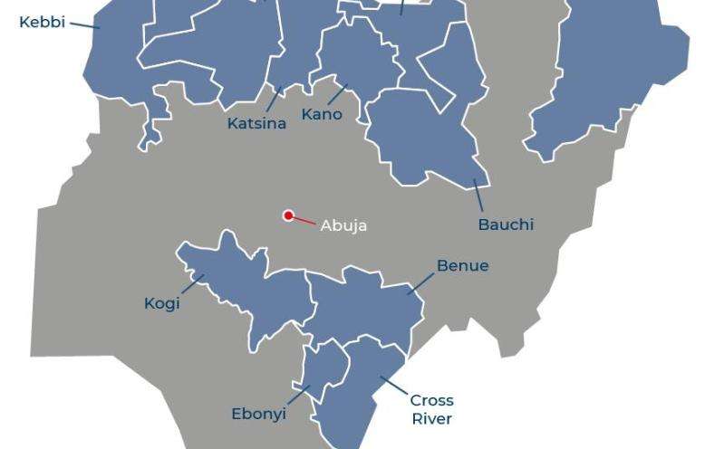 Nigeria IAR map 2022