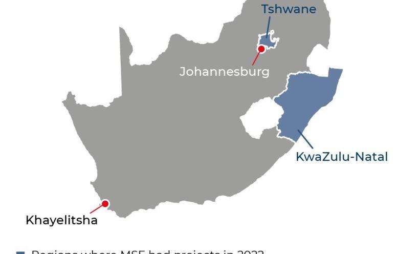 South Africa IAR map 2022