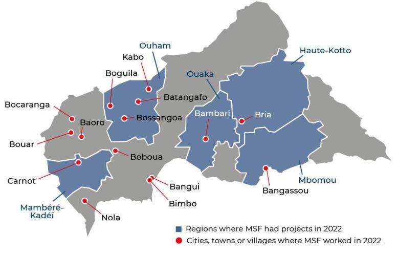 CAR IAR map 2022