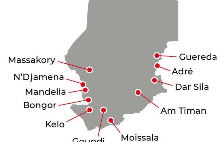 Chad IAR map 2022