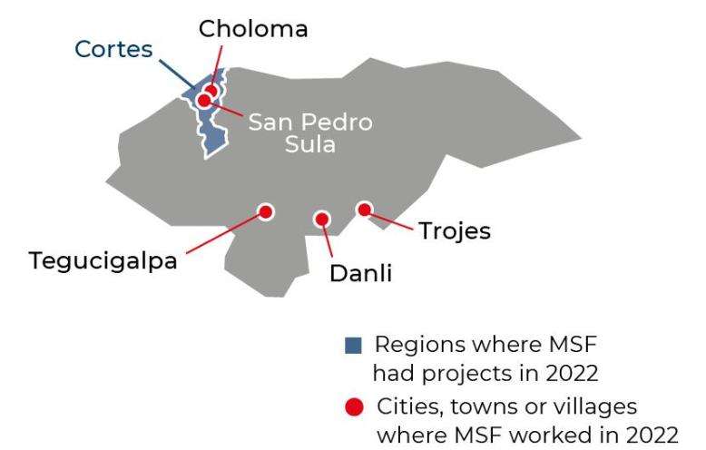 Honduras IAR map 2022