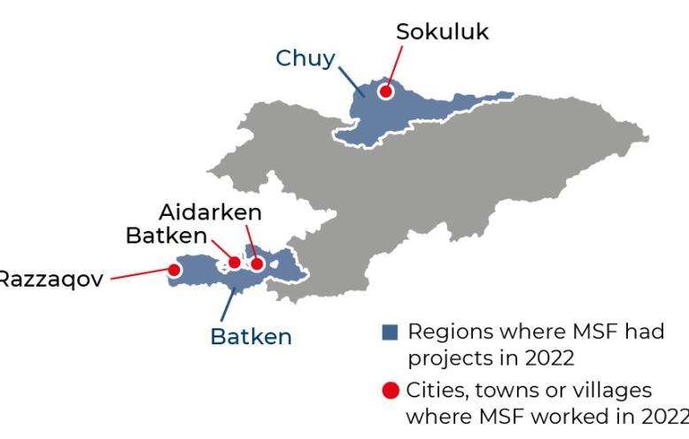 Kyrgyzstan IAR map 2022