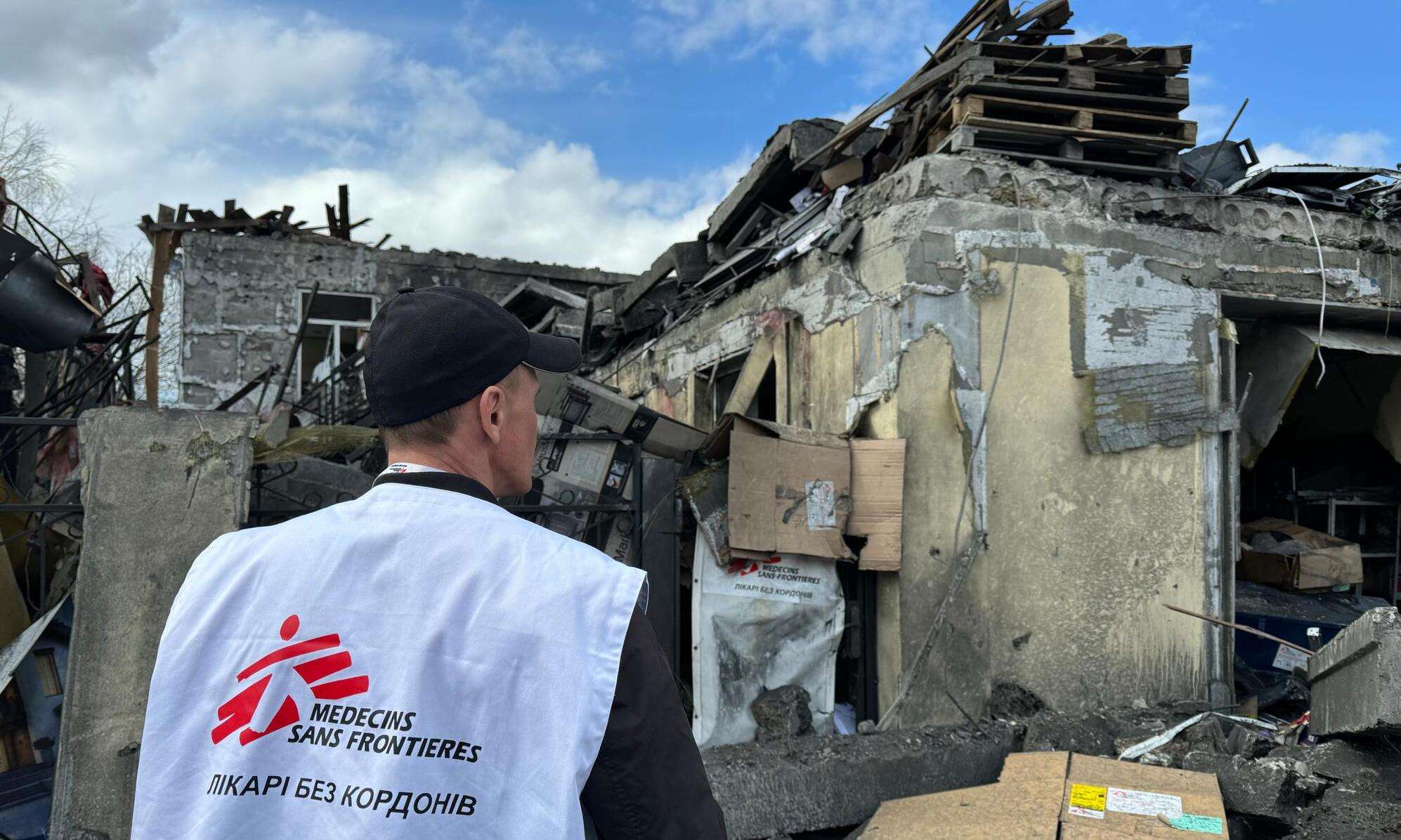 ATTACK ON MSF FACILITY - Pokrovsk