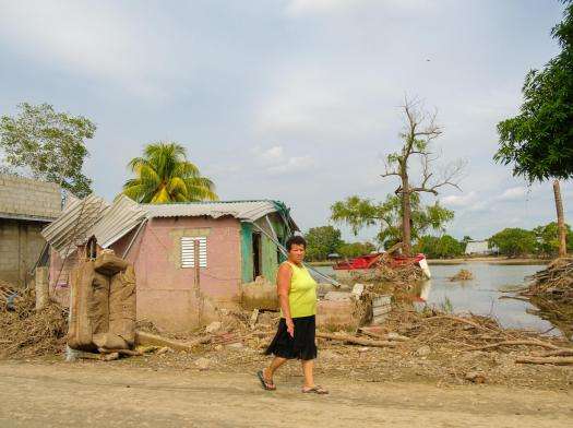 Impact of hurricanes Eta and Lota