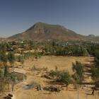 Panoramic view of the town of Adwa, in Tigray, northern Ethiopia