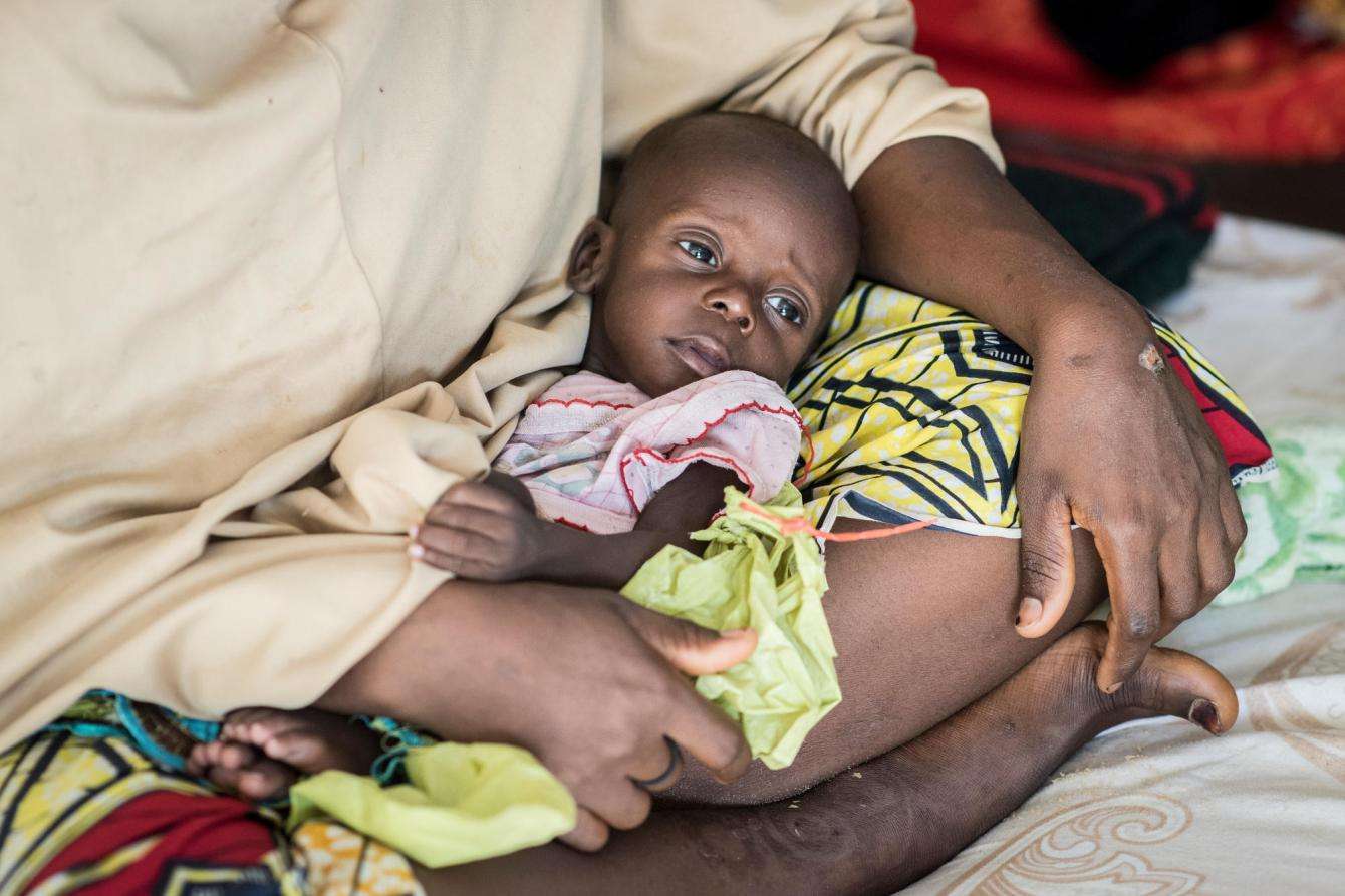 Nutrition center in Maiduguri