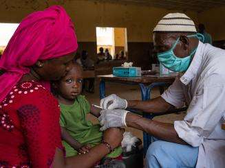 Measles Vaccination Campaign in Timbuktu